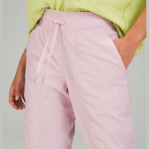 NWOT Lululemon Dance Studio Lined Mid-Rise Jogger Pant 
Pink Peony | 6
